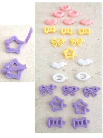 Baby Barrettes - 29 pieces (good for Pets too) 1