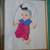 Traditional Thai Boy Silk Handicraft Art Framed With Glass Cover 2 thumbnail