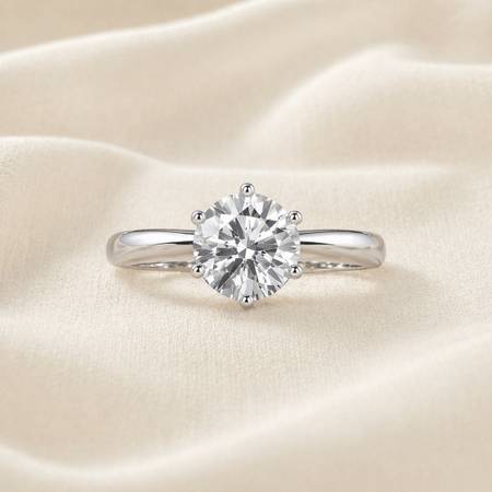 Moissanite Ring 1