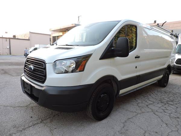 2017 Ford transit 250 cargo van low roof **112k miles**shelves** - $20,985 (Arlington)63489212113411122
