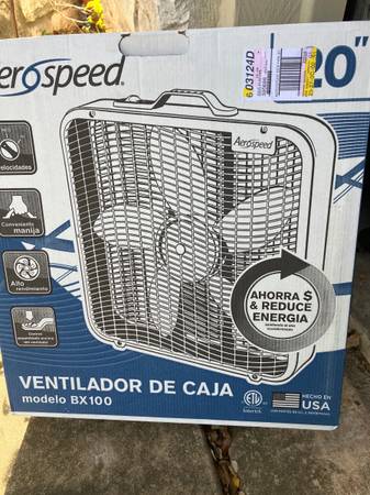 20” Box fan 1