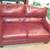 Maroon Love Seat in Sheridan 1 thumbnail