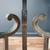 Antique Victorian Style End Table with Angel Motifs & Stone Top, c.192 4 thumbnail