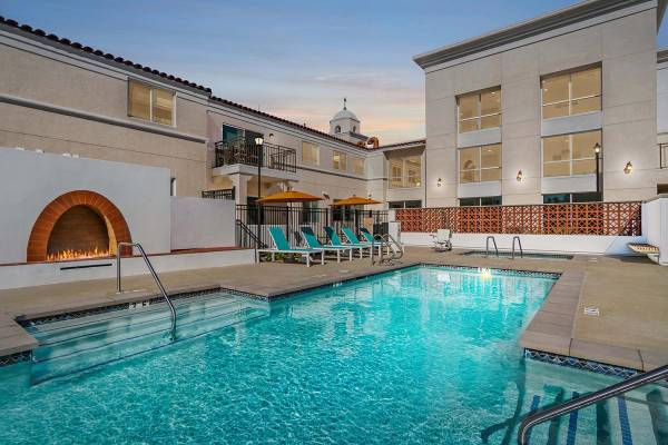 $3,310 / 2br - 953ft2 - Historic Building, Courtyard with Balcony and Lounge Seating (La Mesa)63998602479235120