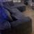 Corduroy Sectional Sofa - Gray 2 thumbnail