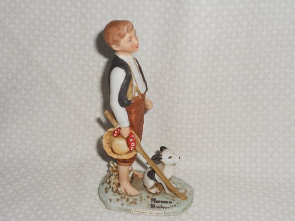 NORMAN ROCKWELL "SPRINGTIME 1933" FIGURINE 1