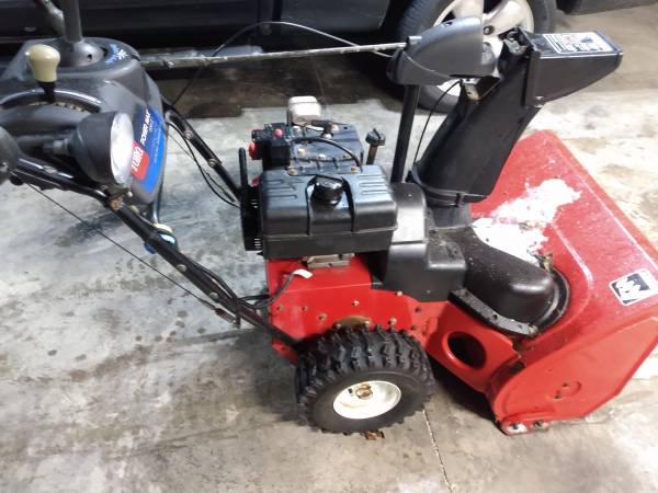 Troy built snow blower 1