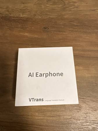 VTrans AI Earphone Language Translation Earbuds - New! 1