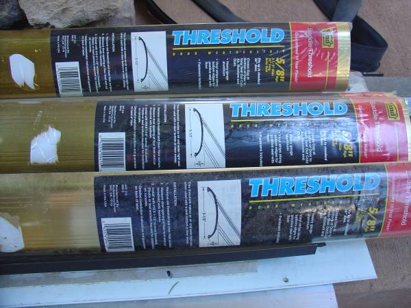 Door Threshold and Weather Strips 1