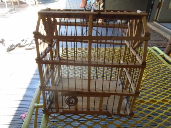 Vintage Canary Cage 1