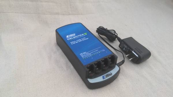 EFlite Celectra RC model 4-battery LiPo charger 1