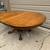Antique oak claw feet dining table 15 thumbnail