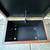 Floral Art Wooden Trunk On Metal Base Side Table Nightstand Storage 5 thumbnail