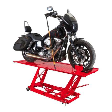 Harbor freight Pittsburgh 1000lb Hydraulic Motorcycle lift 1