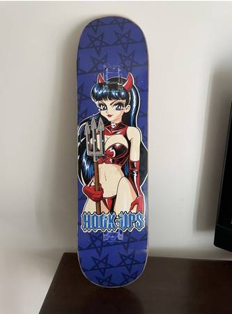 HOOK-UPS DEVIL GIRL BLUE デッキ Devil School Girl- 8.25 X 31.75 – hookups