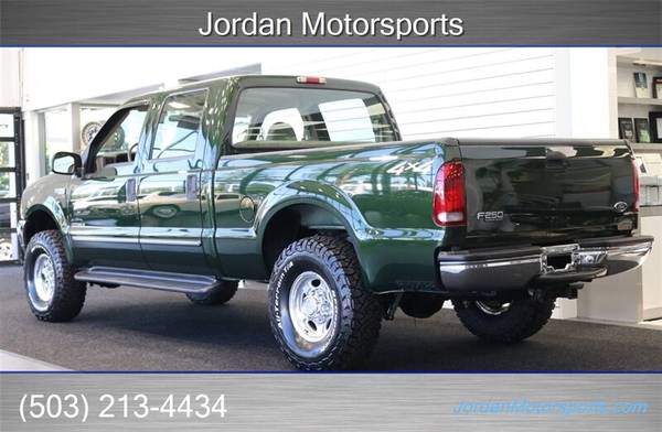2000 FORD F-250 LARIAT SWB CREWCAB 4X4 7.3L DIESEL 1999 2001 2003 F350 - $49,997 (Jordan Motorsports)63474576350083124