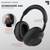 Sharper Image Soundhaven Active Noise Cancelling Over Ear Headphones 2 thumbnail