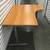 BEECH IKEA GALANT CORNER DESKS 7 thumbnail