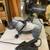 Various lectric tools, tires, old, large dysplay bones, ivory carving. 1 thumbnail