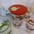 Vintage Matching Pitcher and 7 Glasses -Antique Autos 2 thumbnail