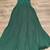 NEW Hunter Green Long Dress, Sz. 4 Small, SHEIN--Never Worn--Elegant 12 thumbnail