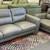 New luxury top grain  genuine leather couch and love  seat  set/ free delivery 2 thumbnail