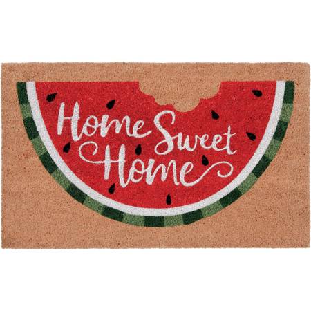 New Coir Mat - Home Sweet Home Watermelon 1