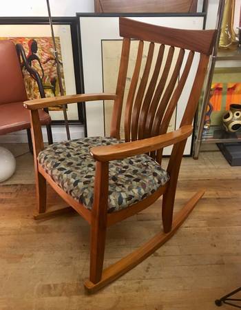 Greg Aanes Studio Craft Wood Rocker 1