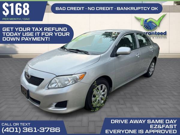 $168/mo - 2010 Toyota Corolla LE Sedan 4D 1
