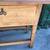 Real heavy wood entryway table with drawers 7 thumbnail