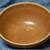 Brown 1930s McCoy Ribbed Stoneware Bowl in Excellent Condition. 3 thumbnail