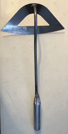 Hand crafted mini steel hoe- Never used 1