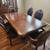REDUCED Dining Table & Hutch set 1 thumbnail