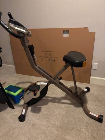 Exerpeutic Foldable Exercise Bike 1