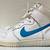 NIKE SB Dunk HIGH PRO White Blue Skateboarding Shoes Mens 13 1 thumbnail