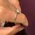 14K Yellow Gold Engagement Ring (Size 7-8) with White Sapphire Stone 7 thumbnail