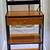 Display Stand With Four Shelves And One Drawer On Wheel & 3 Outlets 2 thumbnail