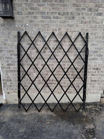 DG35  Single-Panel Expandable Accordian-Style Steel Security Gate 1