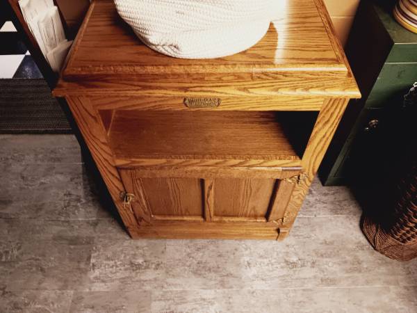 White Clad T.v. stand/Table 1