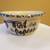 P.R. Storie Pottery Marshall Texas Popcorn Bowl Blue Spongeware 1 thumbnail