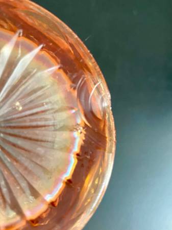 Vintage Northwood Carnival Glass ORIENTAL POPPY Tumbler MARIGOLD - $20 (healdsburg / windsor)63471458771971123