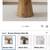 Scandinavian style table and  4 chairs 5 thumbnail