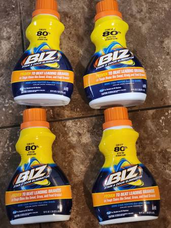 Brand New Bottles of Biz Laundry Detergent 50 fl oz 1