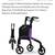 Walker / 3 Wheel mobility walker 9 thumbnail