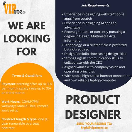 UIUX Product Designer 1