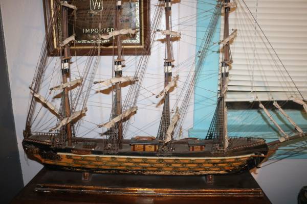 Ship Model "FRAGATA ESPANOLA ANO 1780" WITH CLOSED SAILS 1