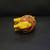Hand Painted Colorful Decorative Elephant Figurine Handmade Mosaic Gold Bronze 14 thumbnail
