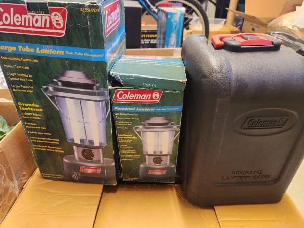 3 Coleman Lanterns, camping or whatever! 1