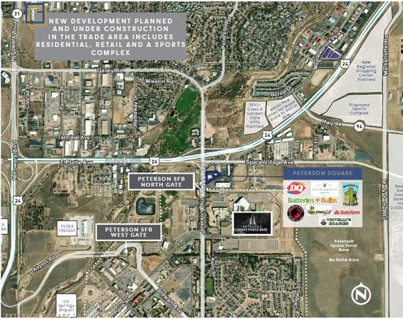 $1,800 / 1200ft2 - Retail Space by Peterson AFB63687084380289120