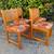 Vintage Dining Table + Chair Set 8 thumbnail